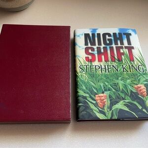 STEPHEN KING NIGHT SHIFT  Limited Edition Cemetery Dance Slipcase